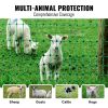 VEVOR Electric Fence Netting, 42" H x 164' L, PE Net Fencing with Posts & Double-Spiked Stakes, Utility Portable Mesh for Goats, Sheep, Lambs, Deer, H