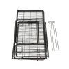 Dog Playpen Designed for Camping, Yard , 28" Height for Medium/Small Dogs, 4Panels