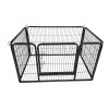 Dog Playpen Designed for Camping, Yard , 28" Height for Medium/Small Dogs, 4Panels