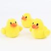 Soft Plush Dog Toys Bite Resistant Funny Yellow Duck Shape Puppy Small Dog Squeaker Toys Pet Accessories